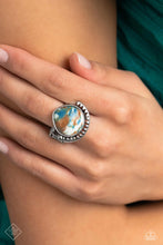 Load image into Gallery viewer, Who CLAN Say Brown Stone Ring Paparazzi Accessories