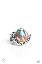 Load image into Gallery viewer, Who CLAN Say Brown Stone Ring Paparazzi Accessories