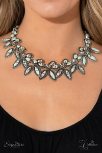 2023 Zi,crackle stone,short necklace,The April Zi Collection Necklace