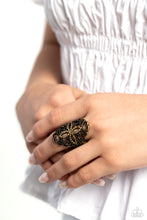 Load image into Gallery viewer, Fabulous Filigree - Brass Paparazzi Accessories