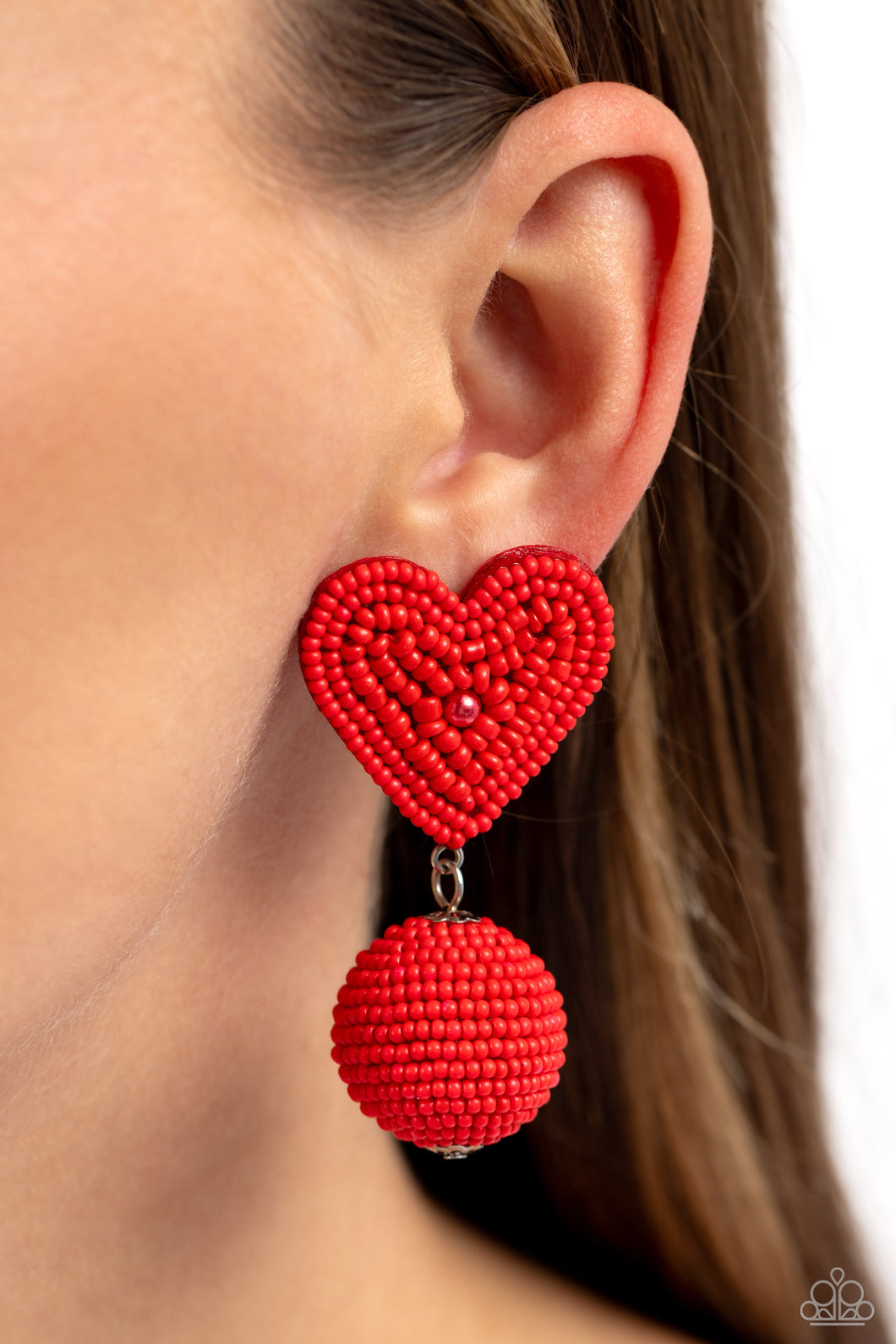 Spherical Sweethearts - Red Paparazzi Accessories
