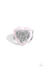 Load image into Gallery viewer, Hallmark Heart - Pink Paparazzi Accessories