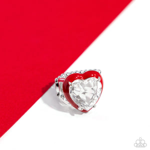 hearts,red,Wide Back,Hallmark Heart - Red Heart Ring