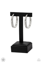 Load image into Gallery viewer, GLITZY By Association Silver Earring Paparazzi Accessories