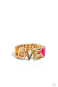 dainty back,gold,Unlimited Love - Gold Ring