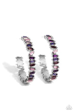 Load image into Gallery viewer, Effortless Emeralds - Purple Paparazzi Accessories