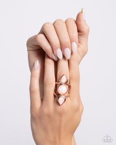 copper,Wide Back,Sultry Sheen - Copper Ring