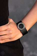 Load image into Gallery viewer, Rebel Razzle Black Bracelet Paparazzi Accessories