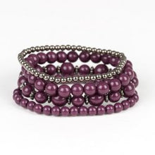 Load image into Gallery viewer, Rockin Rococo Purple Bracelet Paparazzi Accessories