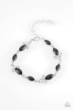 Load image into Gallery viewer, At Any Cost Black Rhinestone Bracelet Paparazzi Accessories