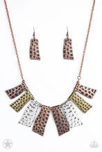 Load image into Gallery viewer, A Fan of the Tribe - COPPER Necklace Paparazzi Accessories