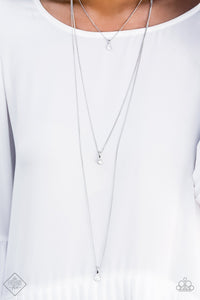 autopostr_pinterest_49916,long necklace,rhinestones,white,Crystal Chic White  Rhinestone Necklace