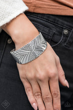 Load image into Gallery viewer, Geo Guru Silver Bracelet Paparazzi Accessories