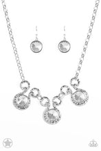 Load image into Gallery viewer, Hypnotized White Rhinestone Necklace Paparazzi Accessories