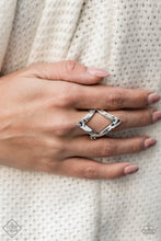 Load image into Gallery viewer, Point Out The Obvious Silver Ring Paparazzi Accessories
