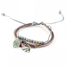 Load image into Gallery viewer, Trending Technicolor Silver Urban Bracelet Paparazzi Accessories