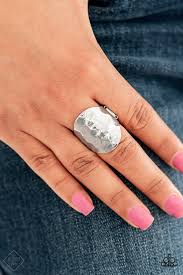 silver,Wide Back,Hit the Brights Silver Ring