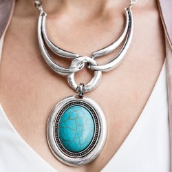 Crackle Stone,Silver,turquoise,Simply Santa Fe Complete Trend Blend 0519