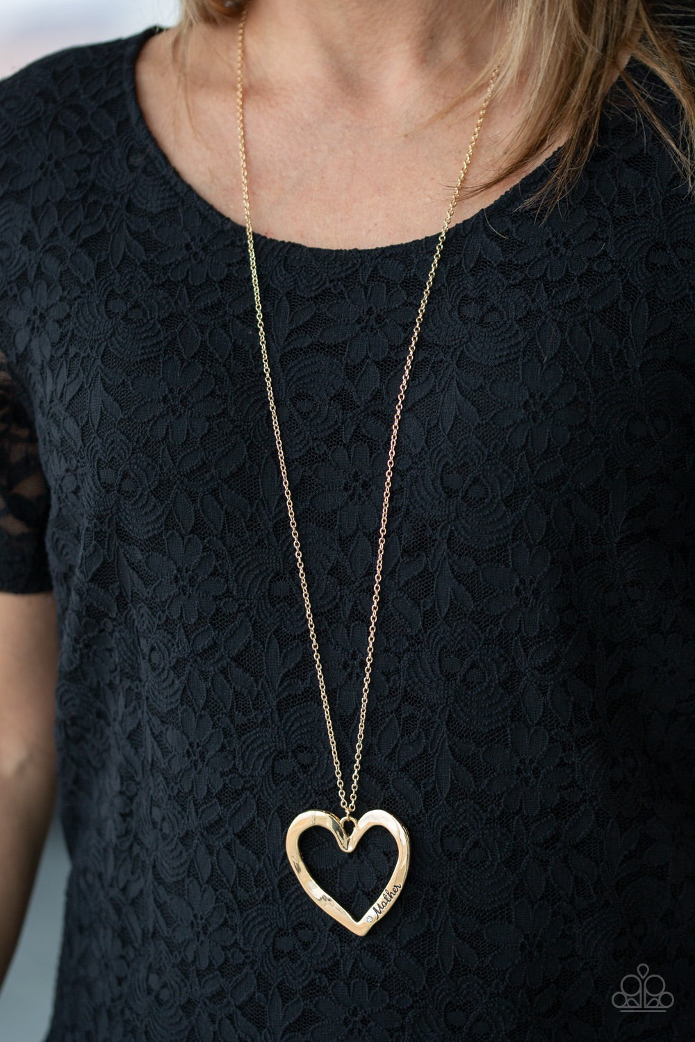 A Mother's Love Gold Necklace Paparazzi Accessories