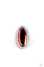 Load image into Gallery viewer, Believe in Bling Red Rhinestone Ring Paparazzi Accessories