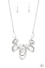 Load image into Gallery viewer, Hypnotic Twinkle White Rhinestone Necklace Paparazzi Accessories