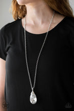 Load image into Gallery viewer, Spellbinding Sparkle White Necklace Paparazzi Accessories