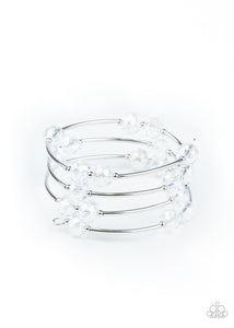 coil,white,Dreamy Demure White Bracelet