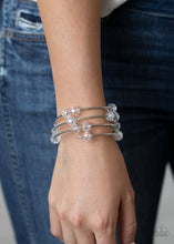 Load image into Gallery viewer, Dreamy Demure White Bracelet Paparazzi Accessories