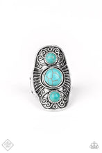 Load image into Gallery viewer, Stone Oracle Blue Ring Paparazzi Accessories