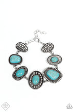 Load image into Gallery viewer, Taos Trendsetter Blue Stone Bracelet Paparazzi Accessories